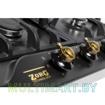 Газовая варочная панель ZorG Technology BP5 D RBL (EMY) картинка 6